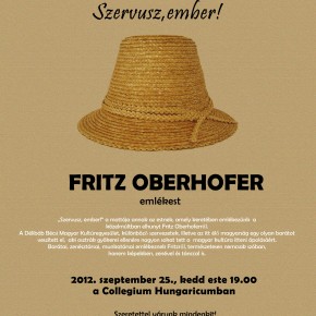 "Szervusz, ember!""Szervusz, ember!"