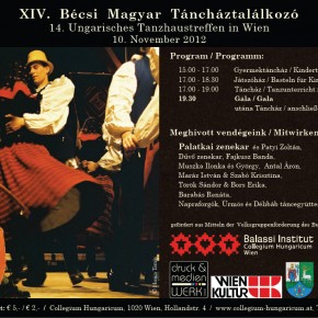 XIV. Bécsi Magyar TáncháztalálkozóXIV. Wiener Ungarisches Tanzhaustreffen