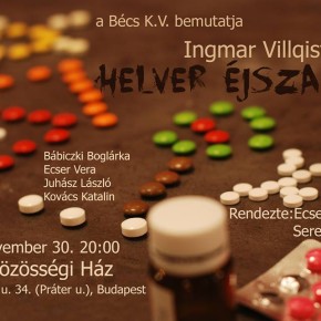 "Helver éjszakája" Budapesten"Helver's Nacht" in Budapest