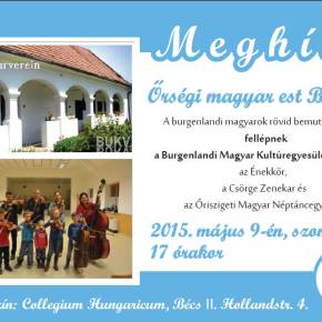 Szombati ProgramajánlóUnser Programmtipp für Samstag!