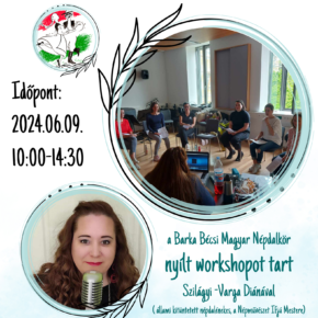 Nyílt workshop Szilágyi-Varga Diánával